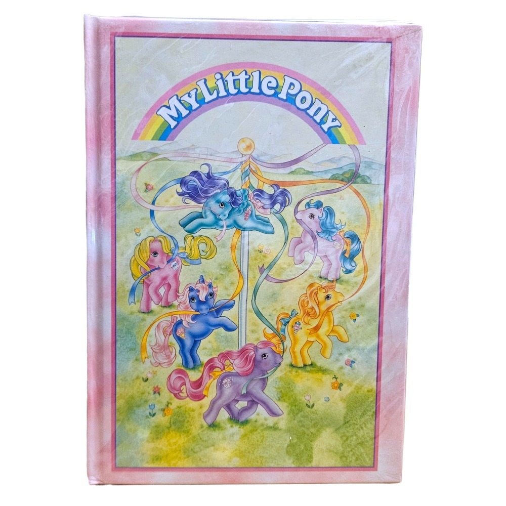 Vintage 2003 My Little Pony Notebook Journal Hasbro NECA Pink Retro